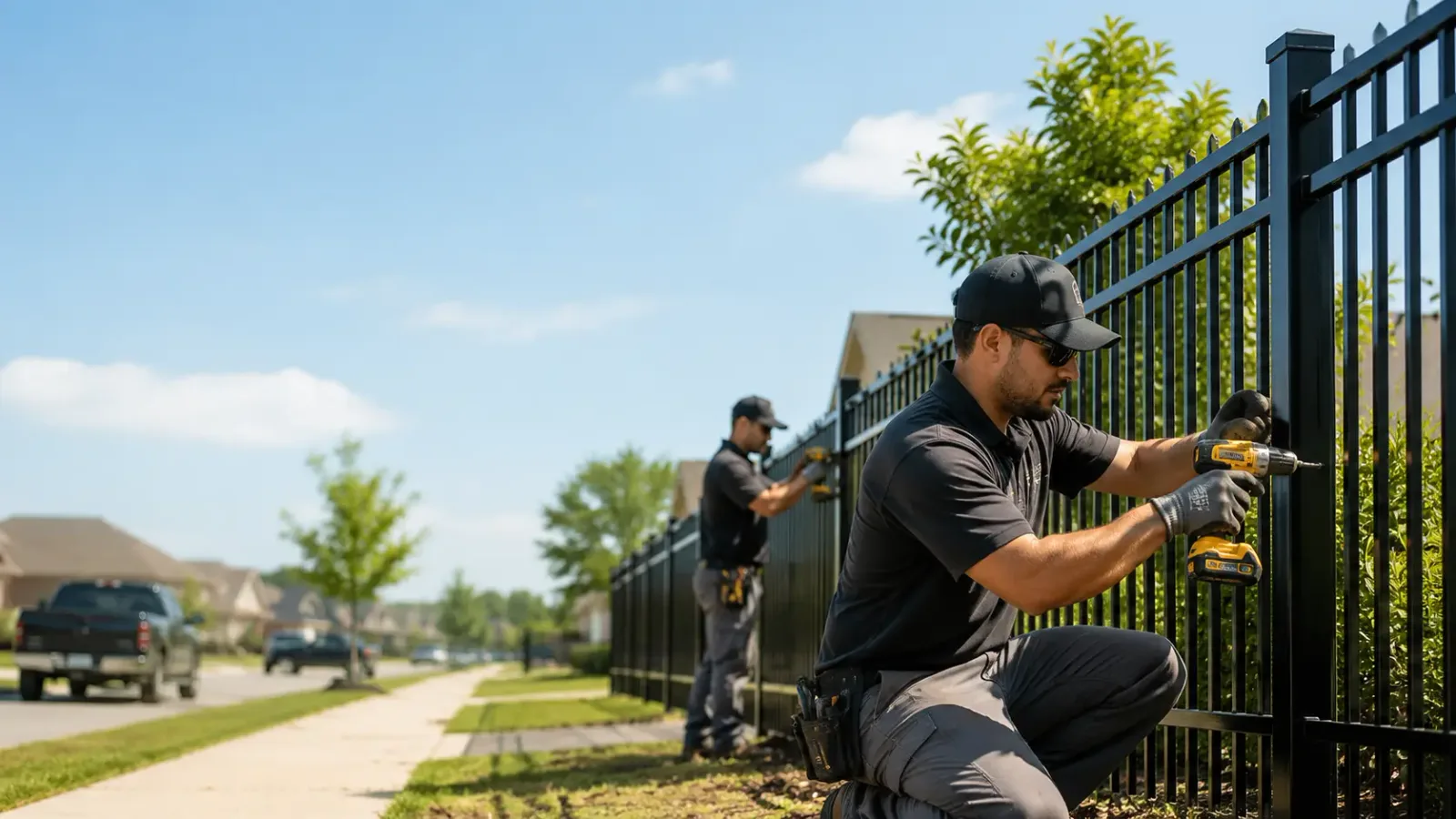 Metal Fence Installation in Starkville, MS